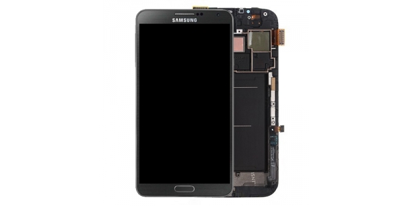 Samsung N9005 Galaxy Note 3 - výměna předního krytu, LCD displeje a dotykové plochy (černý)